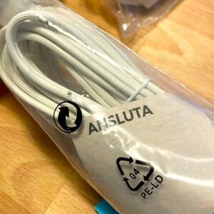 IKEA power supply cord   New in packaging